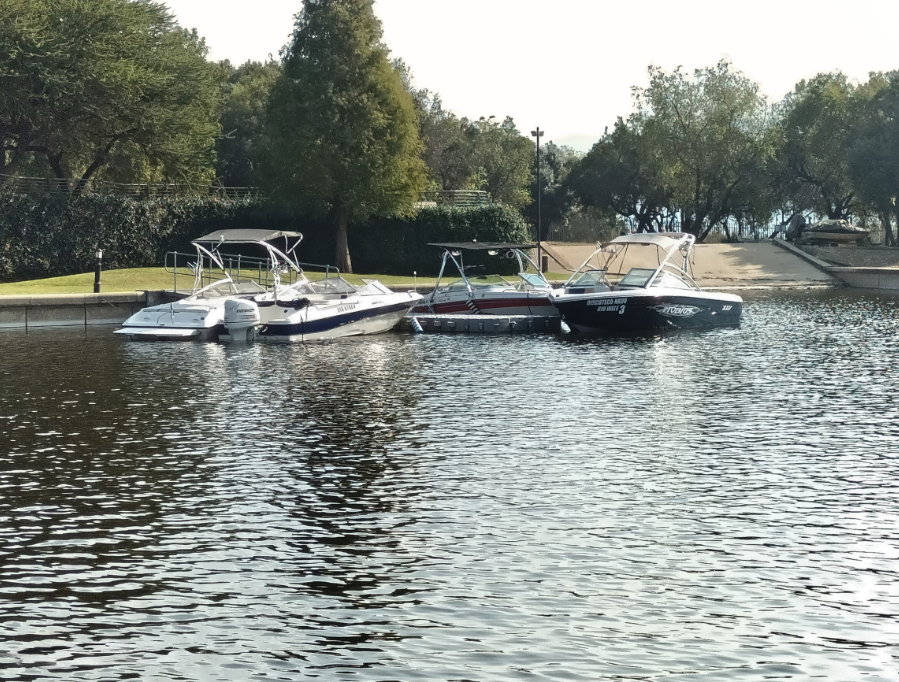 Three Boats In Canal