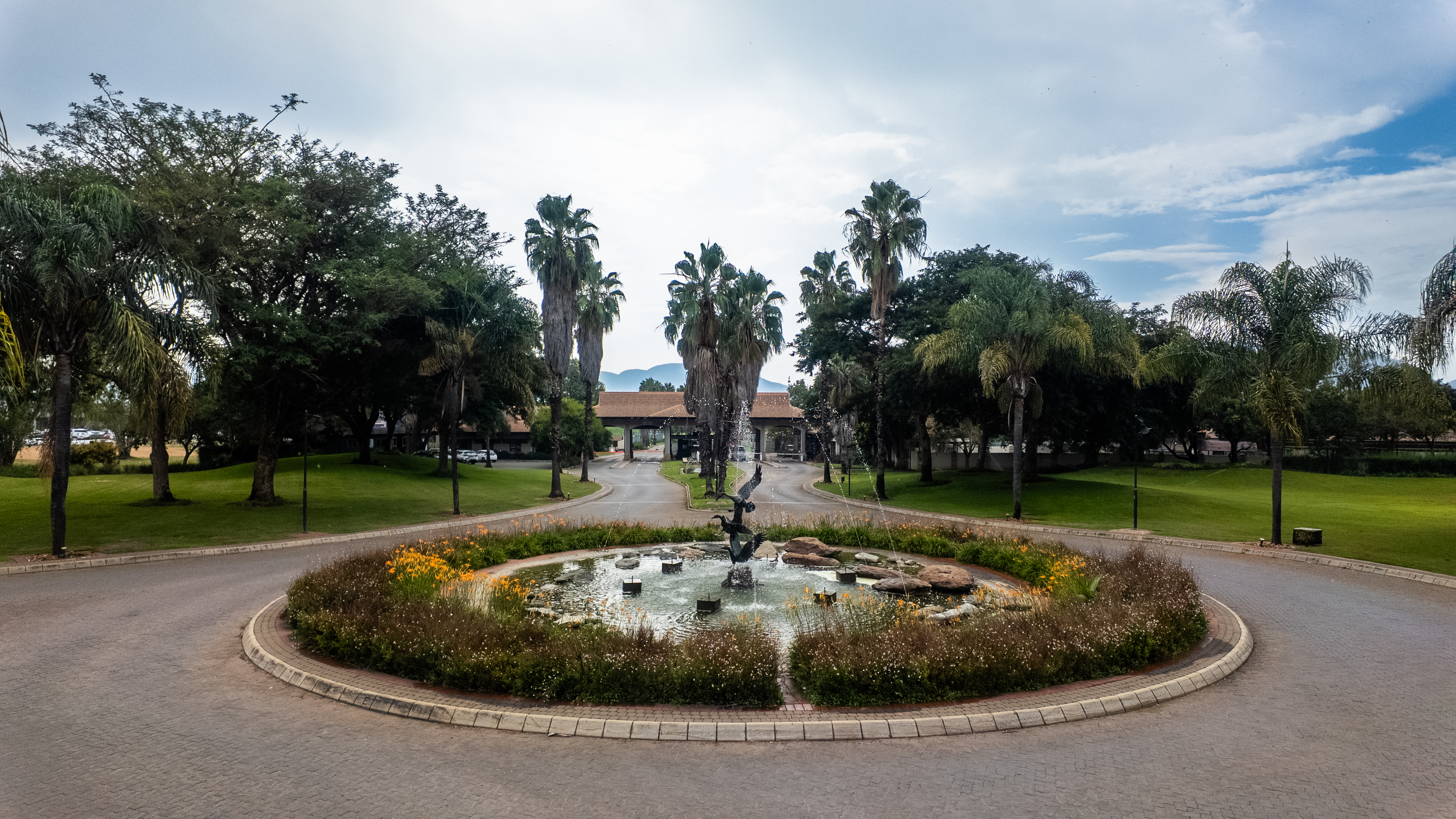 Walking Trail In Park