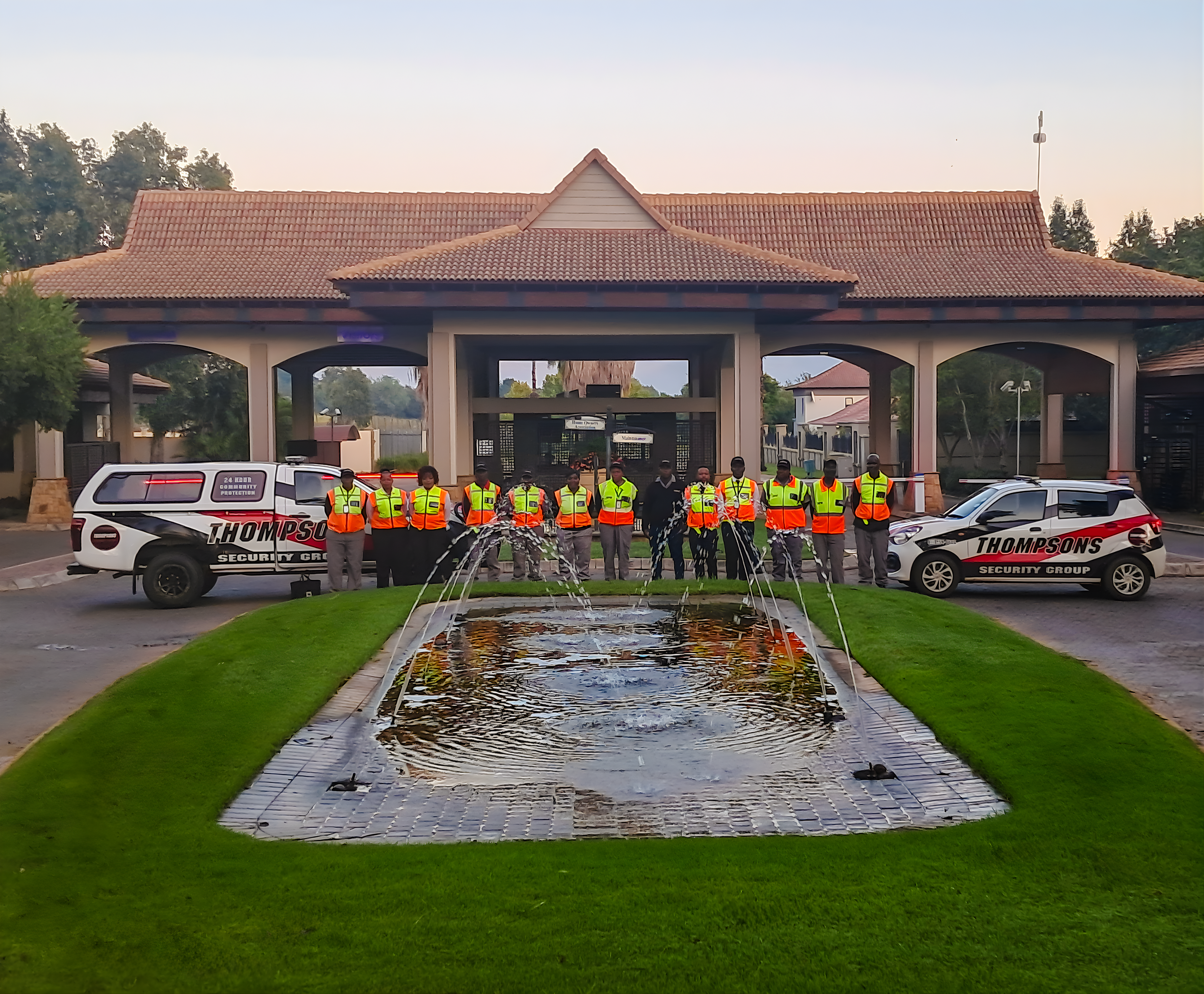 Security at The Islands Estate Main Gate